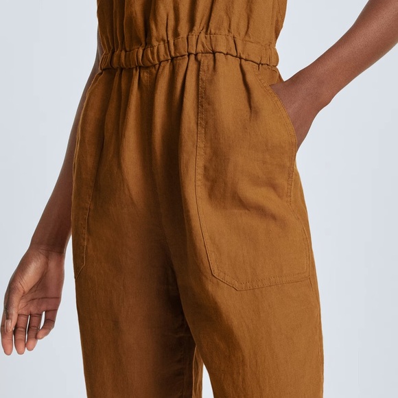 NEW Everlane Linen Jumpsuit - Picture 3 of 6
